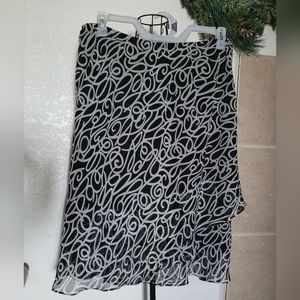 KSL Layered Ruffly Skirt